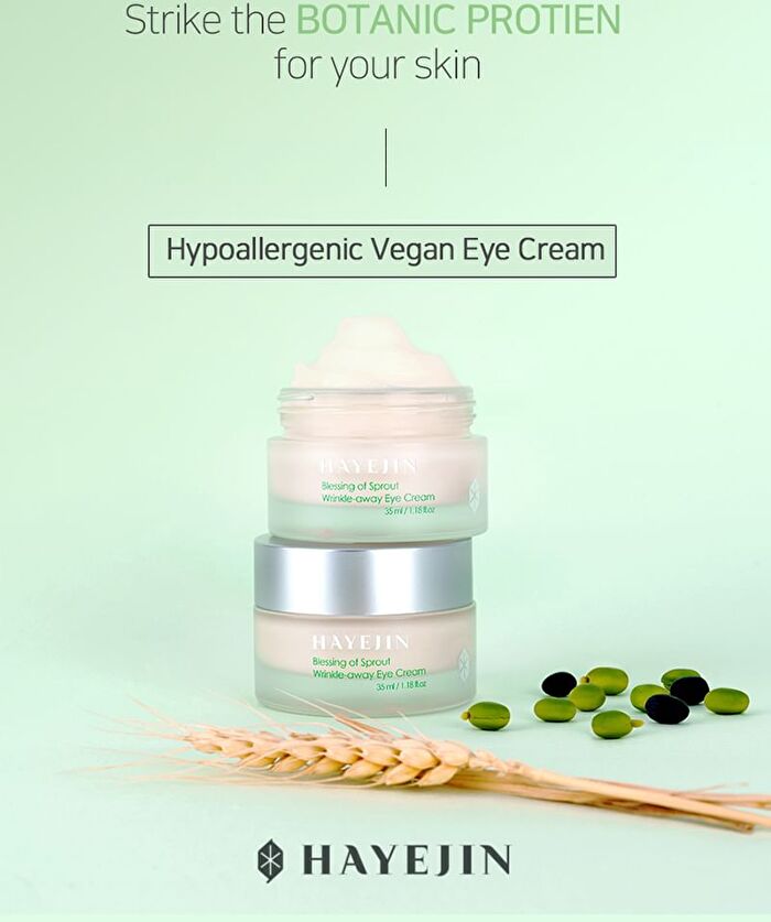 Hayejin Blessing of Sprout Wrinkle-away Eye Cream - 35ml
