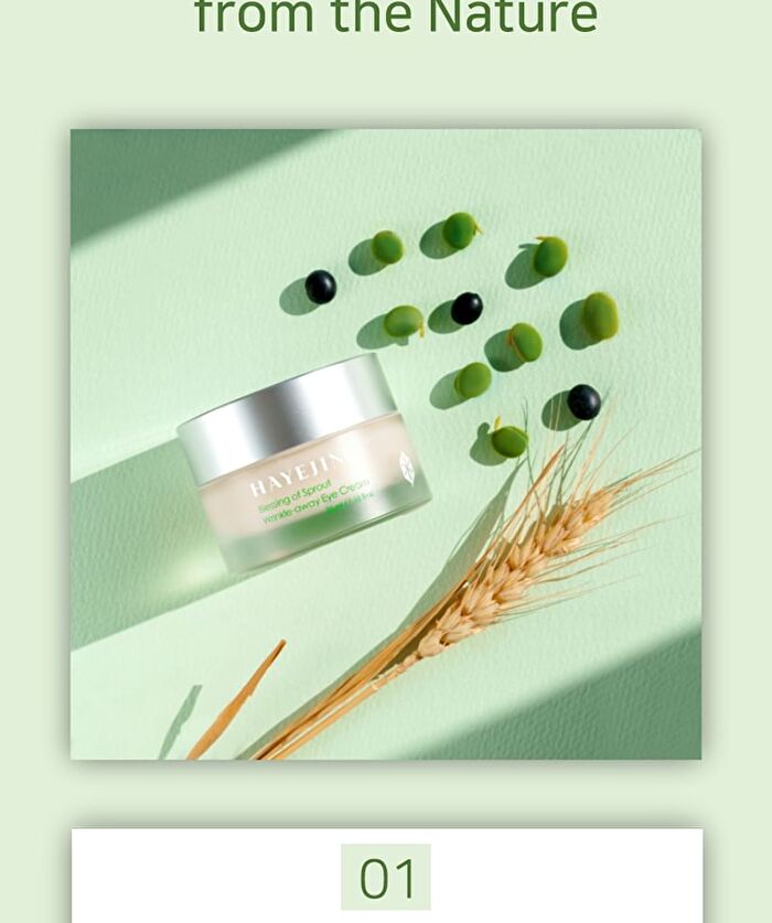 Hayejin Blessing of Sprout Wrinkle-away Eye Cream - 35ml