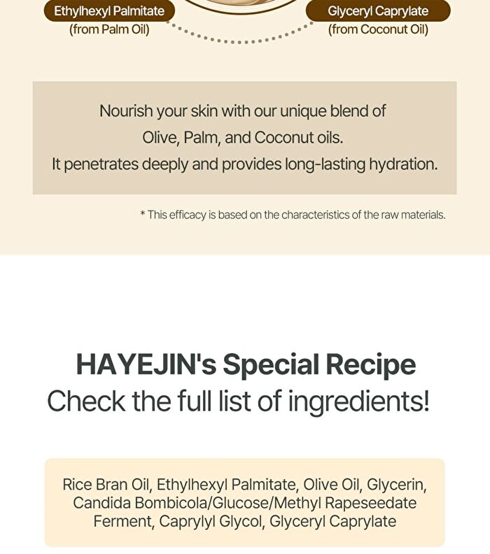 Hayejin Rice Bran Oil for Body - 200ml