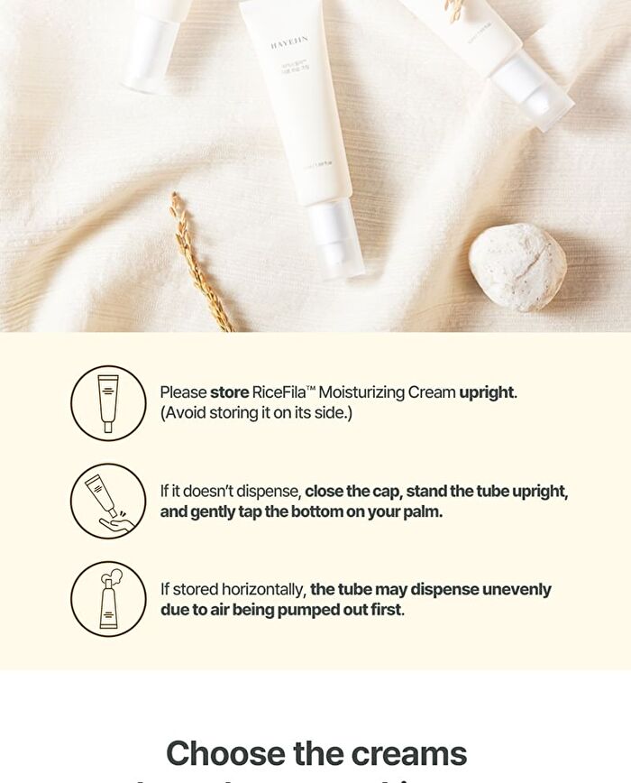 Hayejin RiceFila Double Moisturizing Cream - 50ml