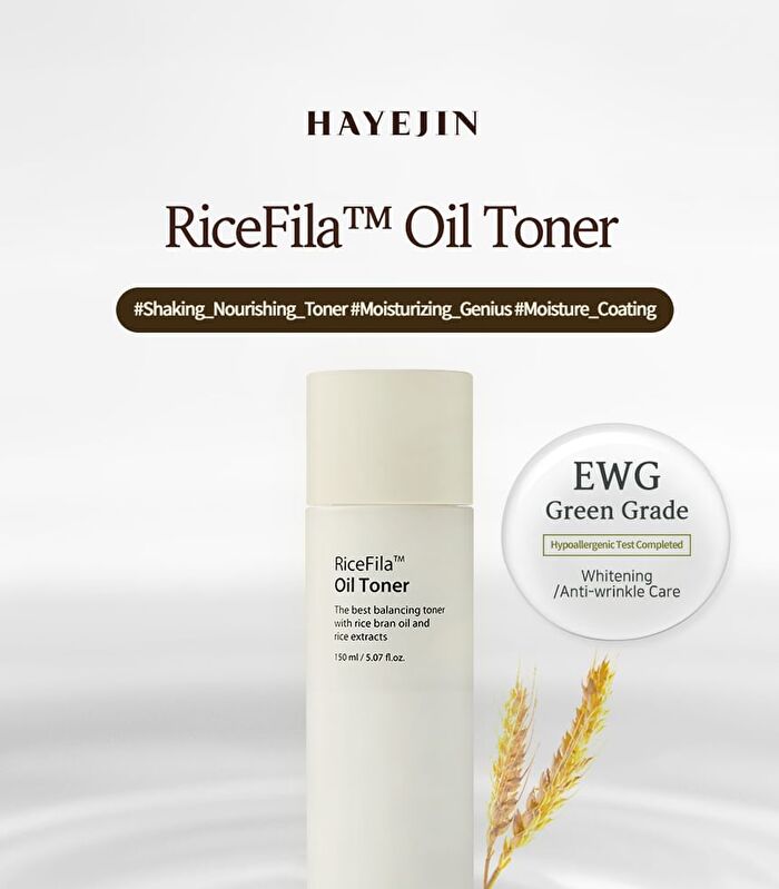 Hayejin RiceFila Oil Toner - 150ml