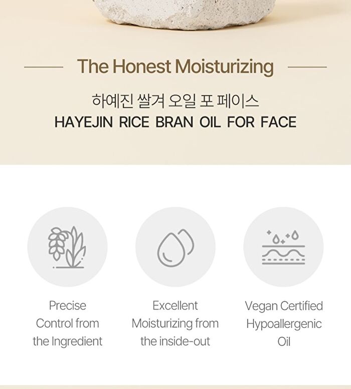 Hayejin Rice Bran Oil for Face - 30ml