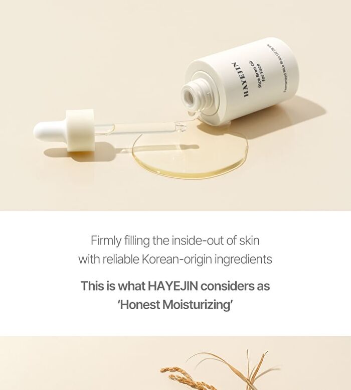 Hayejin Rice Bran Oil for Face - 30ml