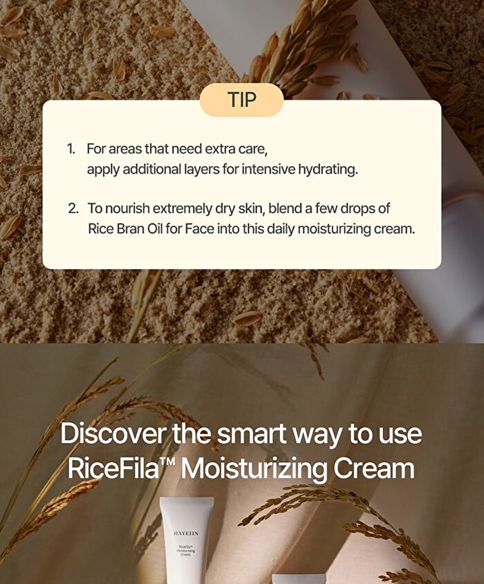Hayejin RiceFila Moisturizing Cream - 50ml
