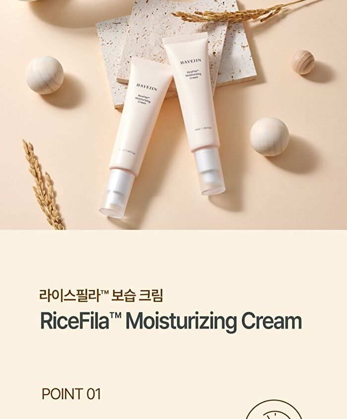Hayejin RiceFila Moisturizing Cream - 50ml