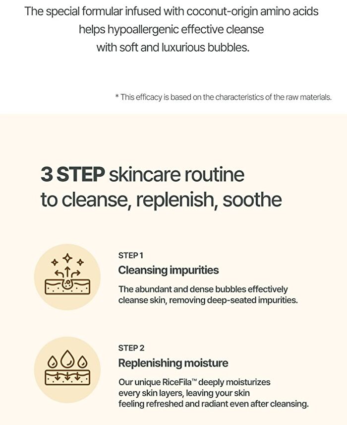 Hayejin RiceFila Cleansing Foam - 100ml