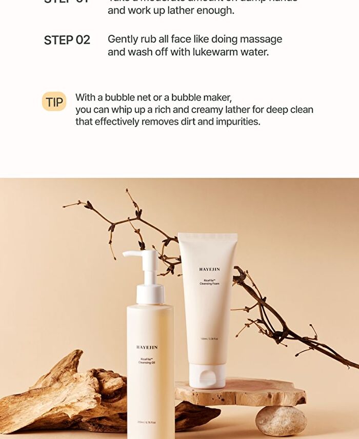 Hayejin RiceFila Cleansing Foam - 100ml