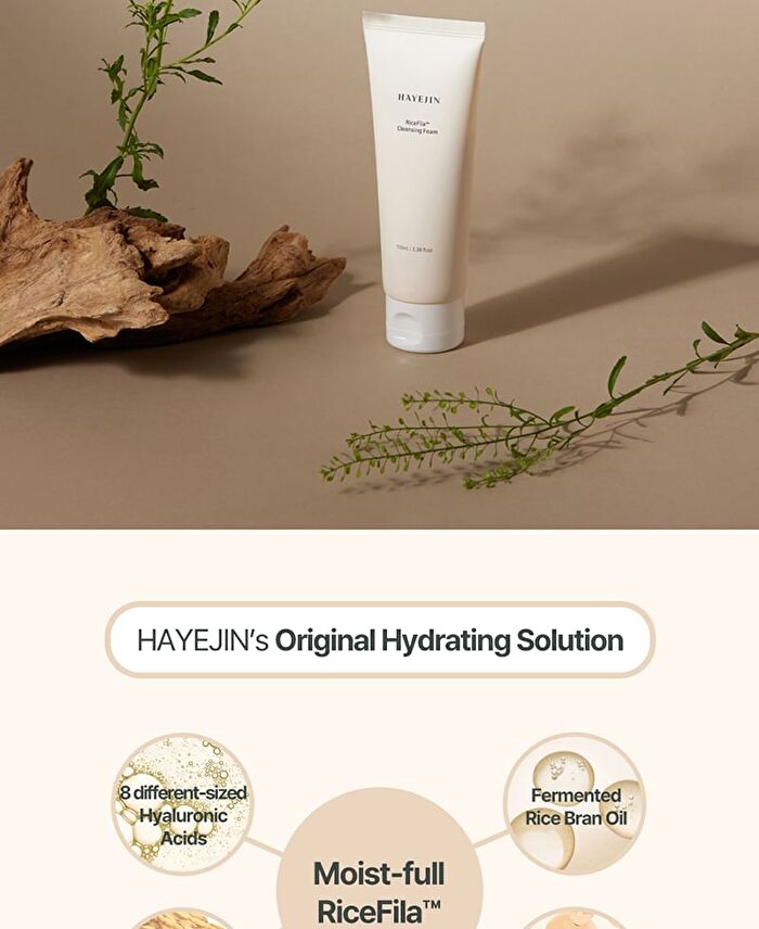 Hayejin RiceFila Cleansing Foam - 100ml