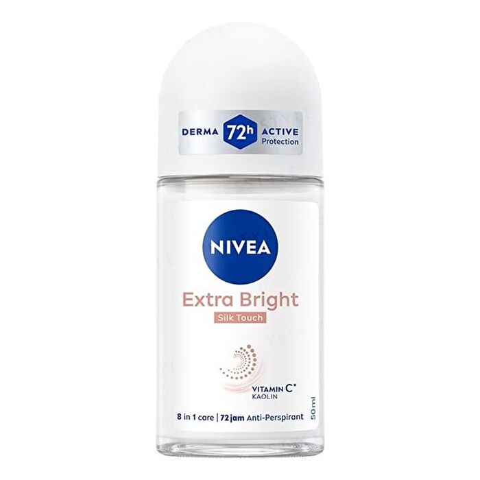 Extra Bright Silk Touch Vitamin C & Kaolin Deodorant Roll On - 50ml