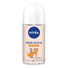 Hijab Active Bright & Dry Vitamin C Antibac-Ach Deodorant Roll On - 50ml