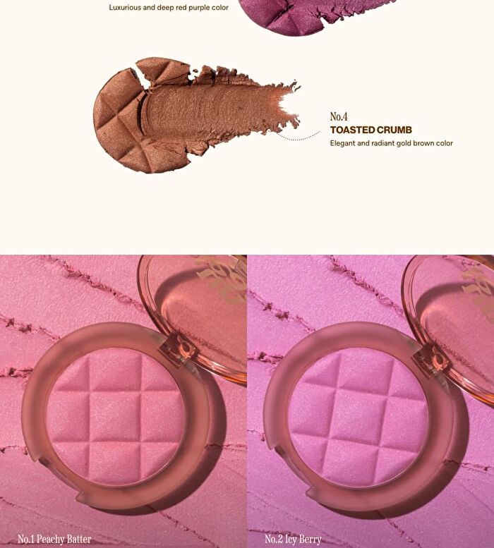 Dough Dough Waffle Blush - 4 Colors - No.4 Toasted Crumb
