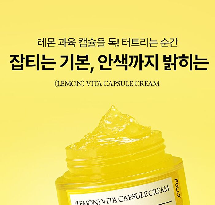 Fully Lemon Vita Capsule Cream - 90g