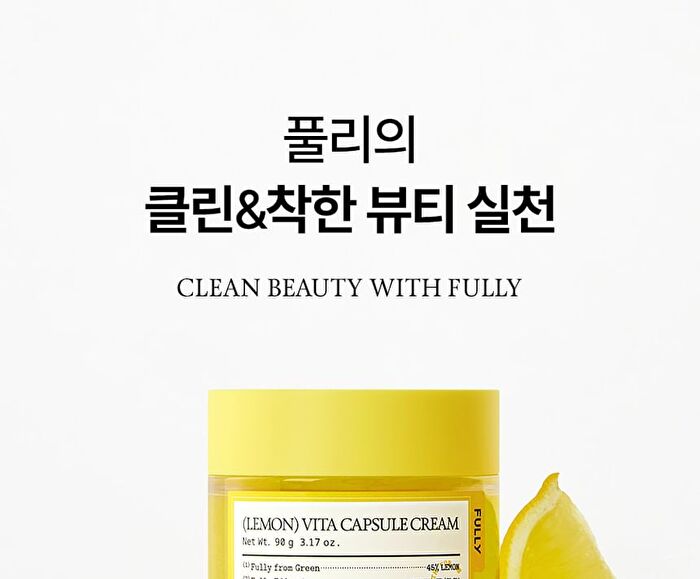 Fully Lemon Vita Capsule Cream - 90g