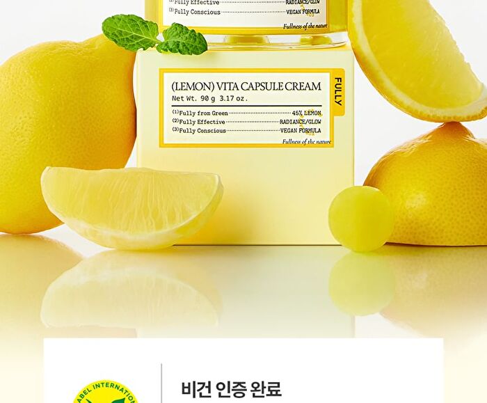 Fully Lemon Vita Capsule Cream - 90g