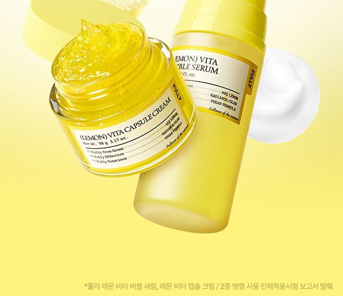 Fully Lemon Vita Capsule Cream - 90g