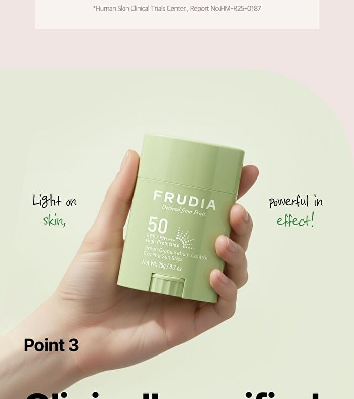 Green Grape Sebum Control Cooling Sun Stick - 20g
