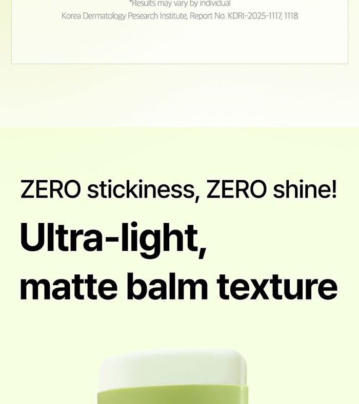 Green Grape Sebum Control Cooling Sun Stick - 20g