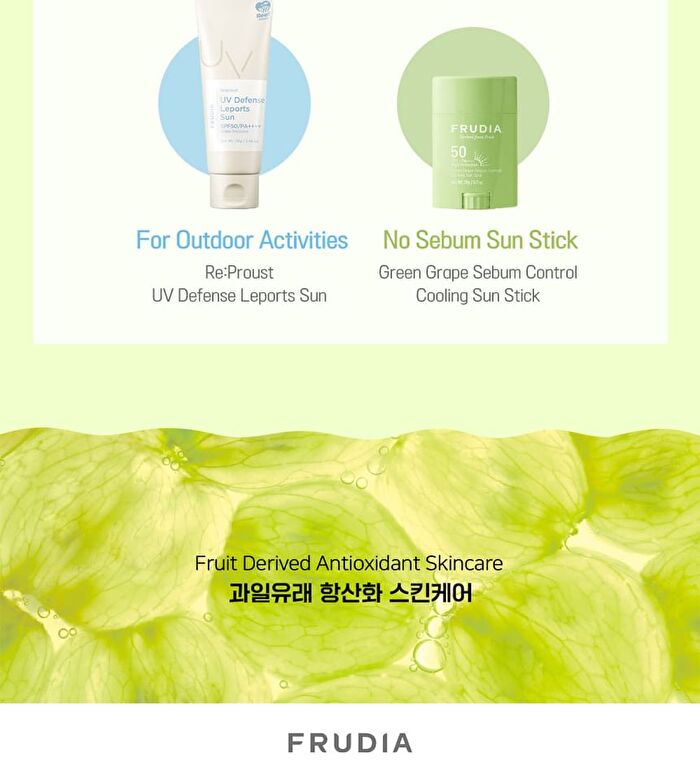 Green Grape Sebum Control Cooling Sun Stick - 20g