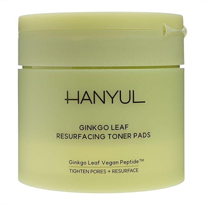 Hanyul Ginkgo Leaf Resurfacing Toner Pads - 60 pads
