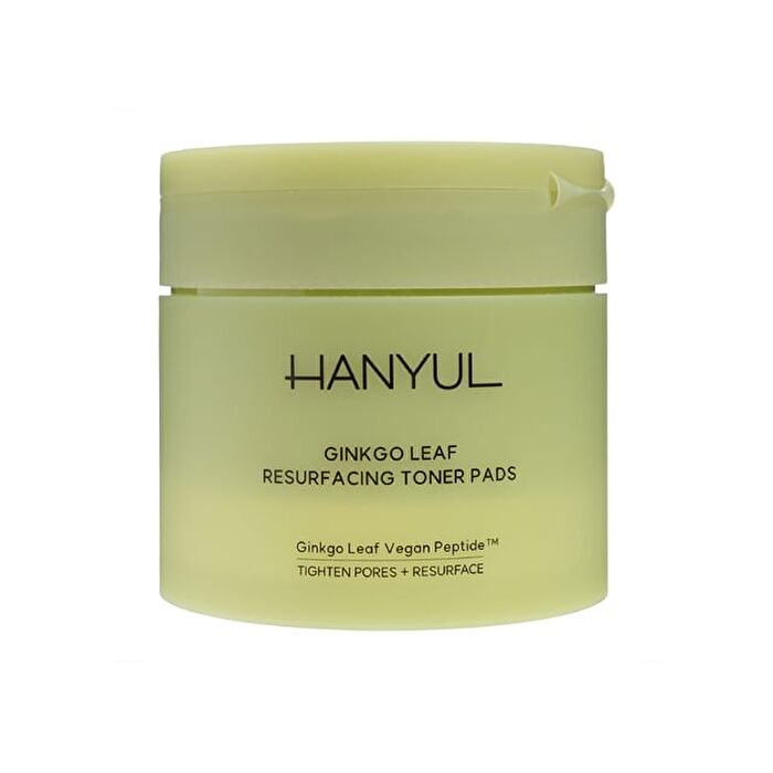 Hanyul Ginkgo Leaf Resurfacing Toner Pads - 60 pads