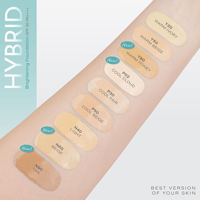 Hybrid Brightening Foundation SPF 50 PA++++ - P30 Cool Fair