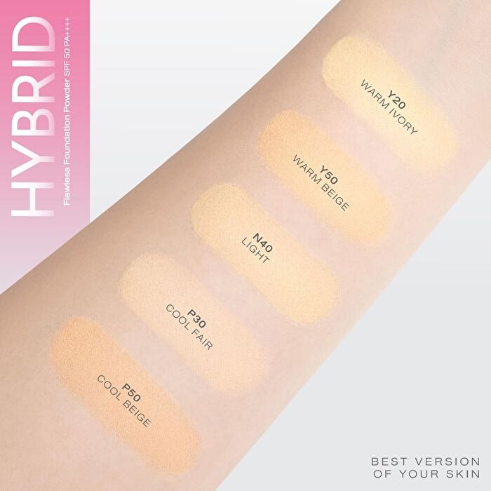 Hybrid Flawless Foundation Powder SPF 50 PA++++ - N40 Light