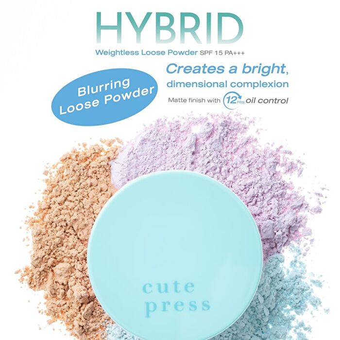 Hybrid Weightless Loose Powder SPF 15 PA+++ - Translucent  Blue