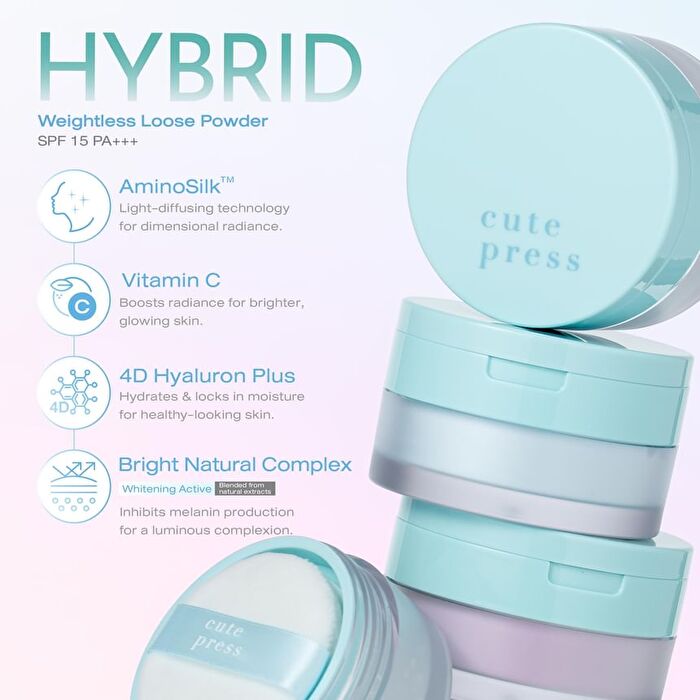 Hybrid Weightless Loose Powder SPF 15 PA+++ - Translucent Violet