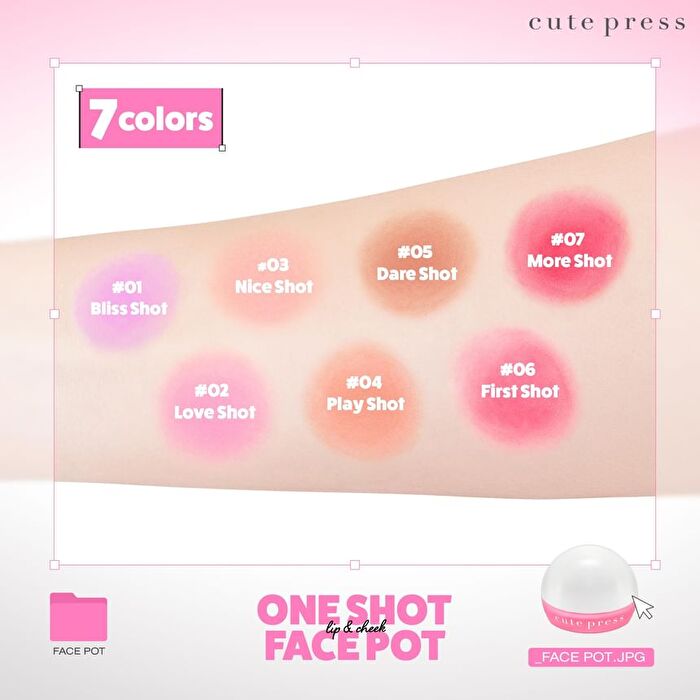 One Shot Face Pot - 03 Nice Shot