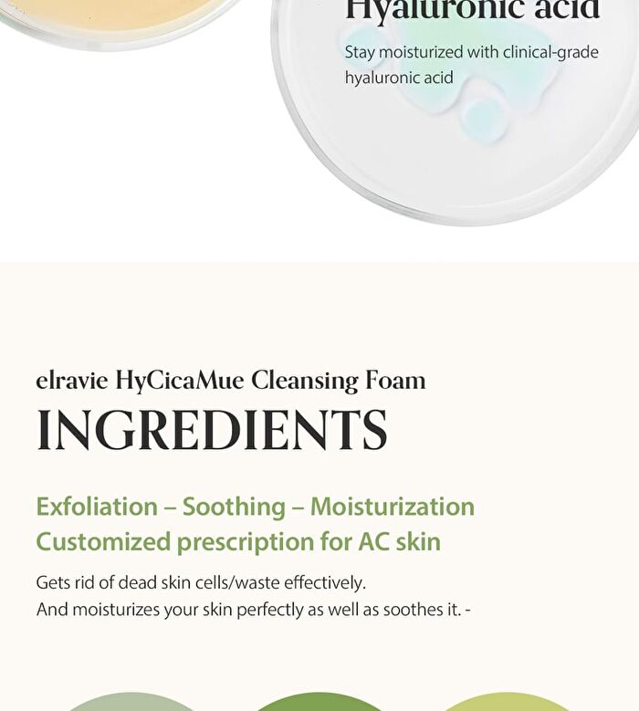 HyCicaMue Cleasing Foam - 150ml