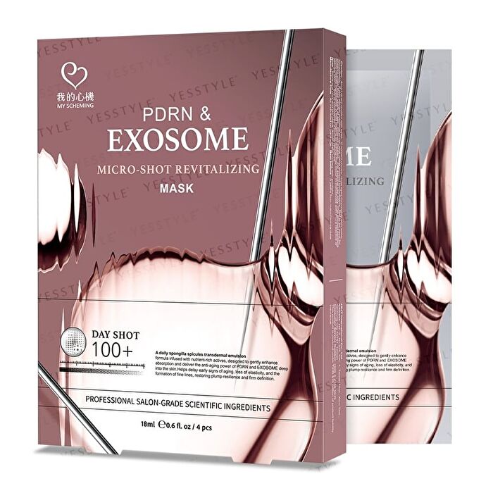 PDRN & Exosome Micro-Shot Revitalizing Mask - 4 pcs
