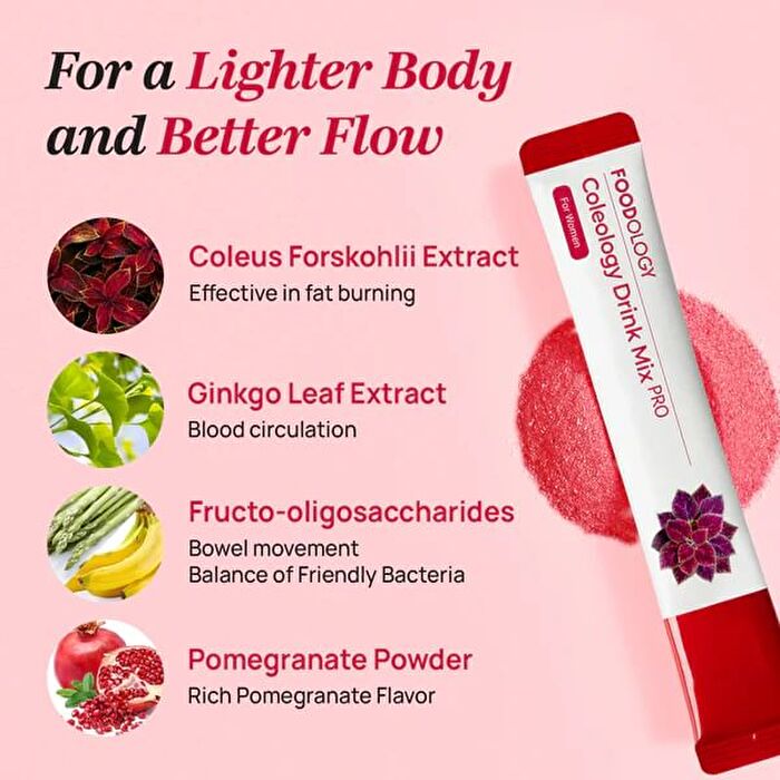 Foodology Coleology Drink Mix Pro - 8g x 15 sticks