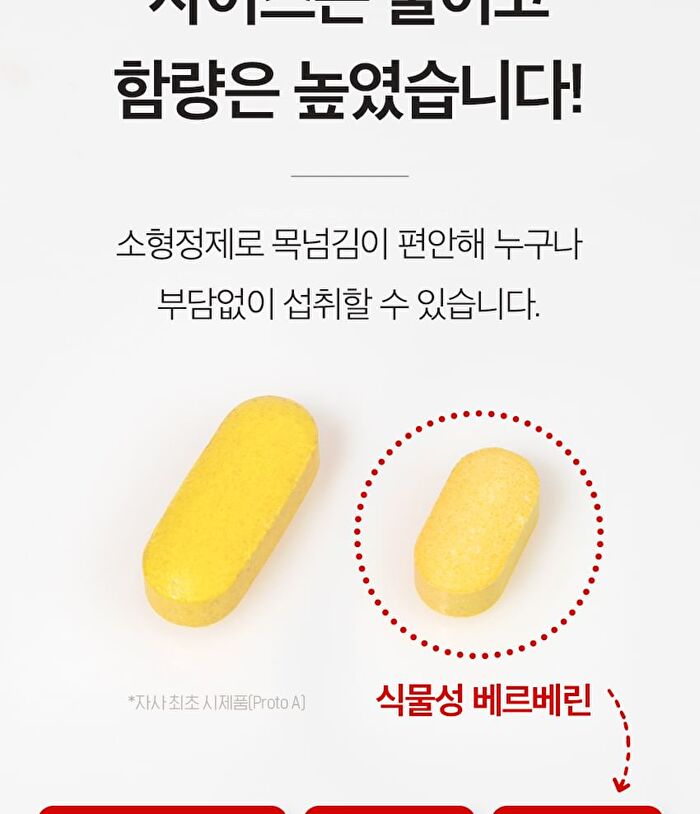 Natural Berberine - 500mg x 30 tablets