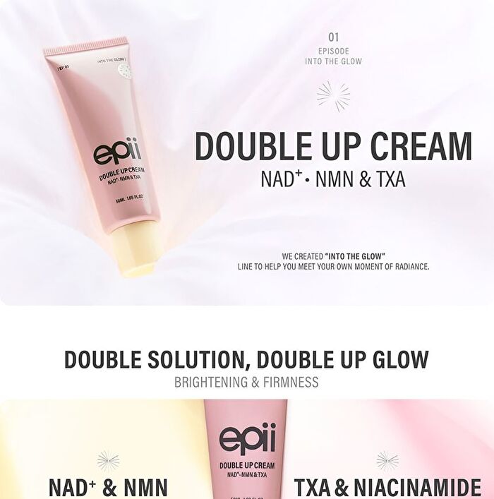 Double Up Cream NAD+ NMN & TXA - 50ml