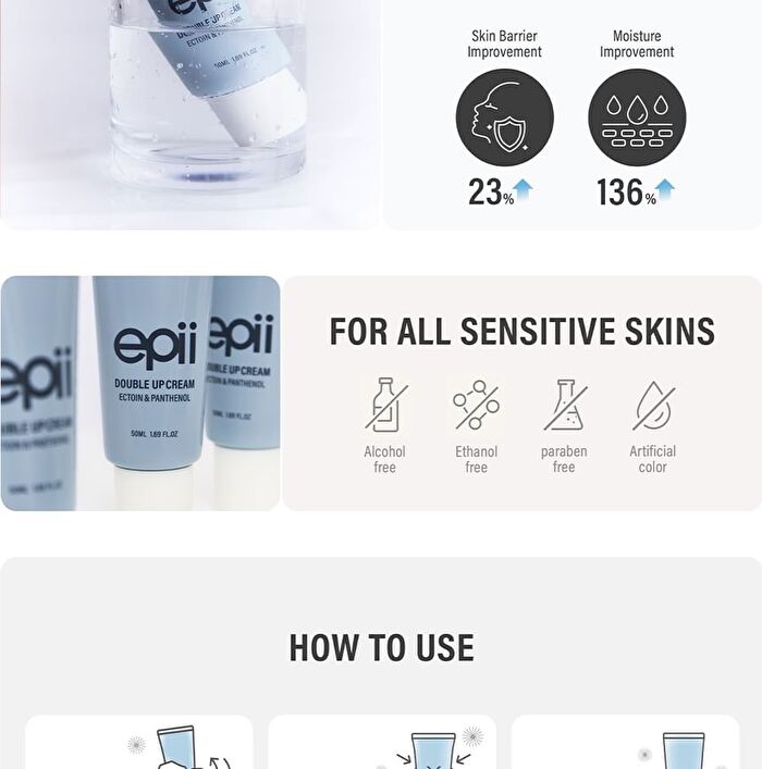 Double Up Cream Ectoin & Panthenol - 50ml