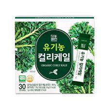 DANONGWON  Organic Curly Kale - 1g x 30 sticks