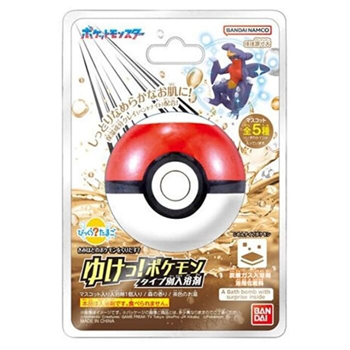 Pokemon Ground Type Bath Ball - 1 pc - Random Style