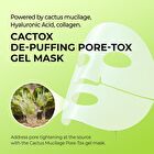 Cactox Jelly Cream Booster & Pore Relief Hydrogel Mask Set - 4 sheets