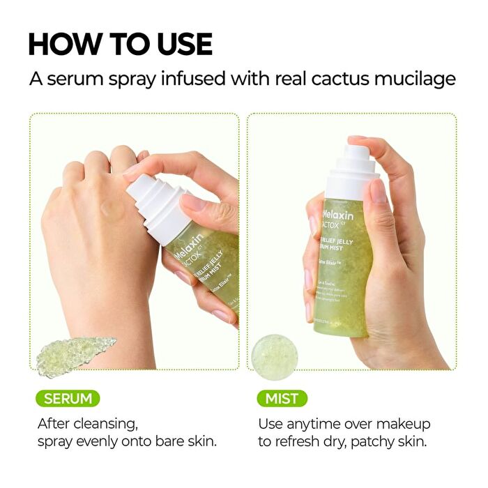 Cactox Pore Relief Jelly Serum Mist - 80ml
