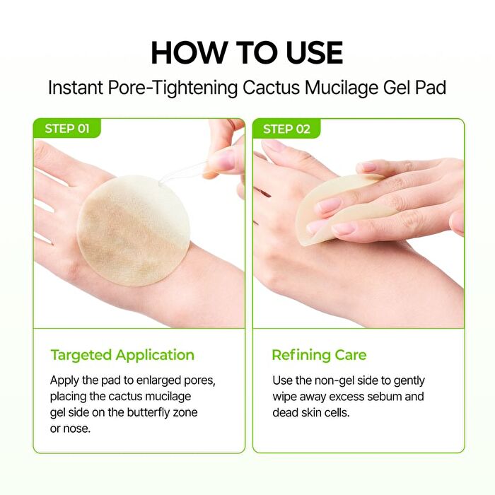 Cactox Pore Relief Jelly Toner Pad - 60 Pads