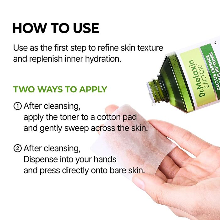Cactox Cactus Essence Pore Relief Toner - 150ml