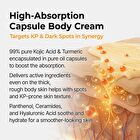 Kojic Acid Turmeric Capsule Body Cream - 200g