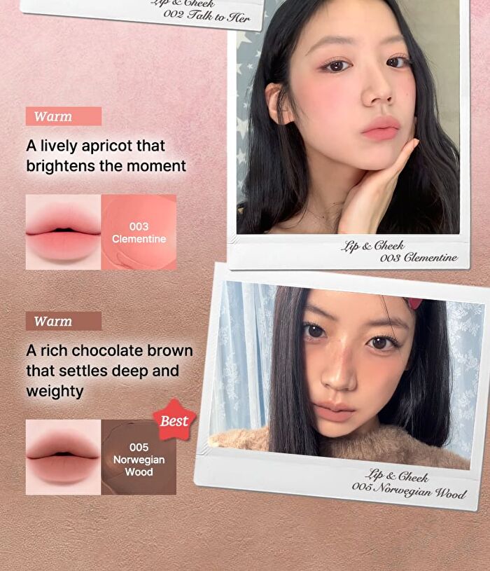 Mousse Tang Lip Matter - 6 Colors - #02 Talk To Her