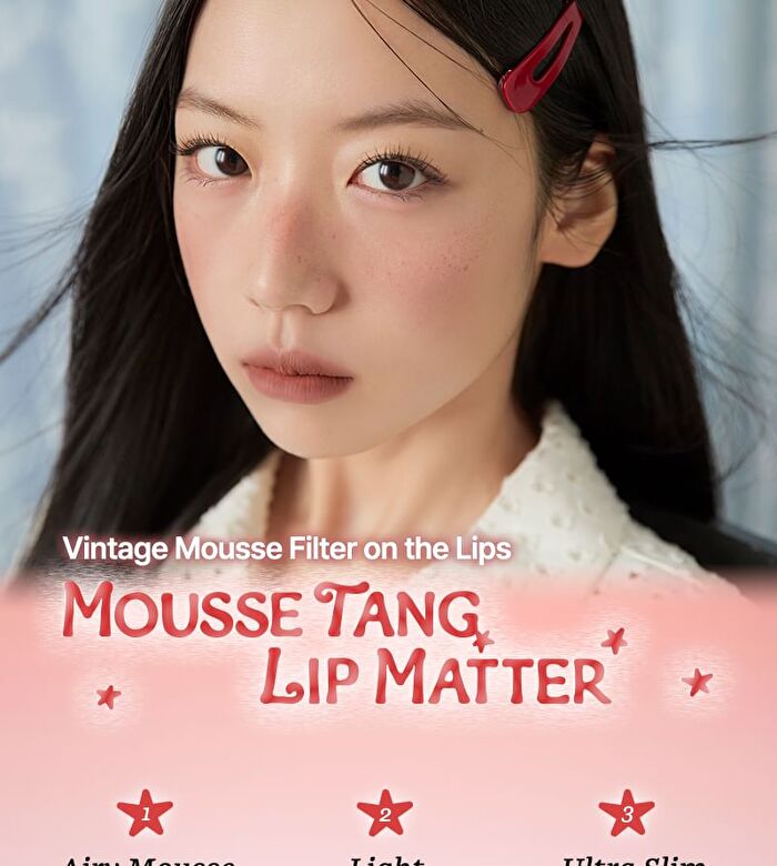 Mousse Tang Lip Matter - 6 Colors - #03 Clementine