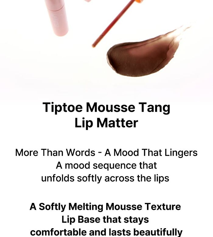 Mousse Tang Lip Matter - 6 Colors - #03 Clementine