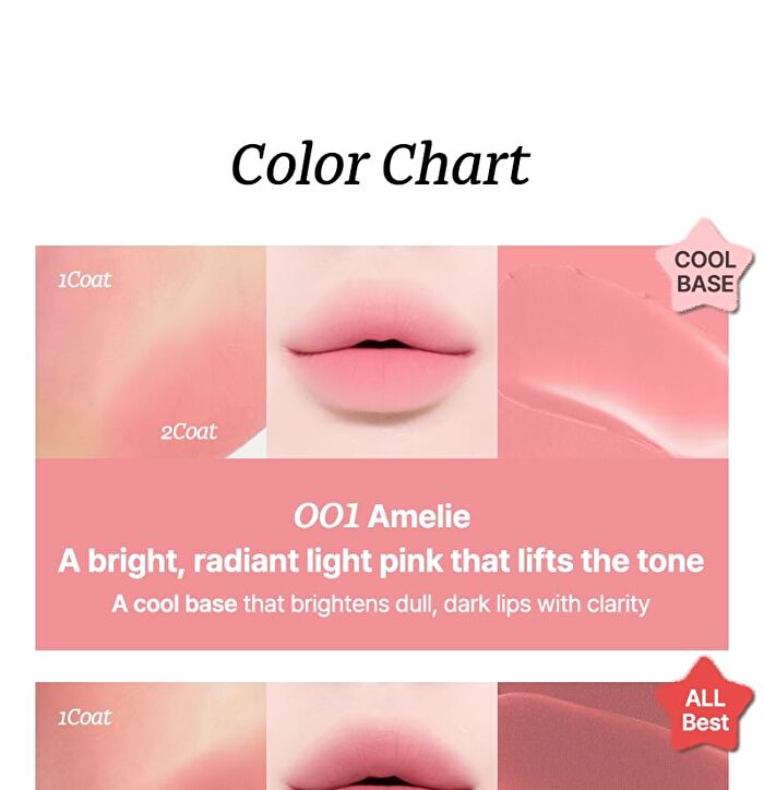 Mousse Tang Lip Matter - 6 Colors - #04 Priscilla