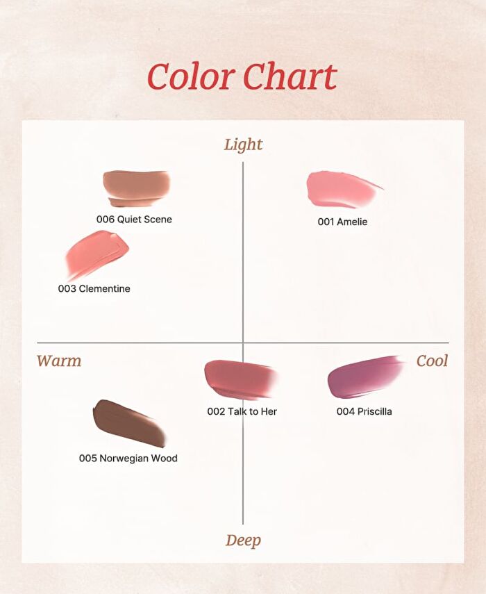 Mousse Tang Lip Matter - 6 Colors - #06 Quiet Scene