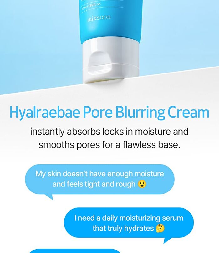 mixsoon Hyalraebae Pore Blurring Cream - 50ml