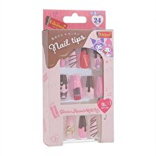 Crux Sanrio My Melody & Kuromi x Lotte Ghana Nail Tip - 1 set
