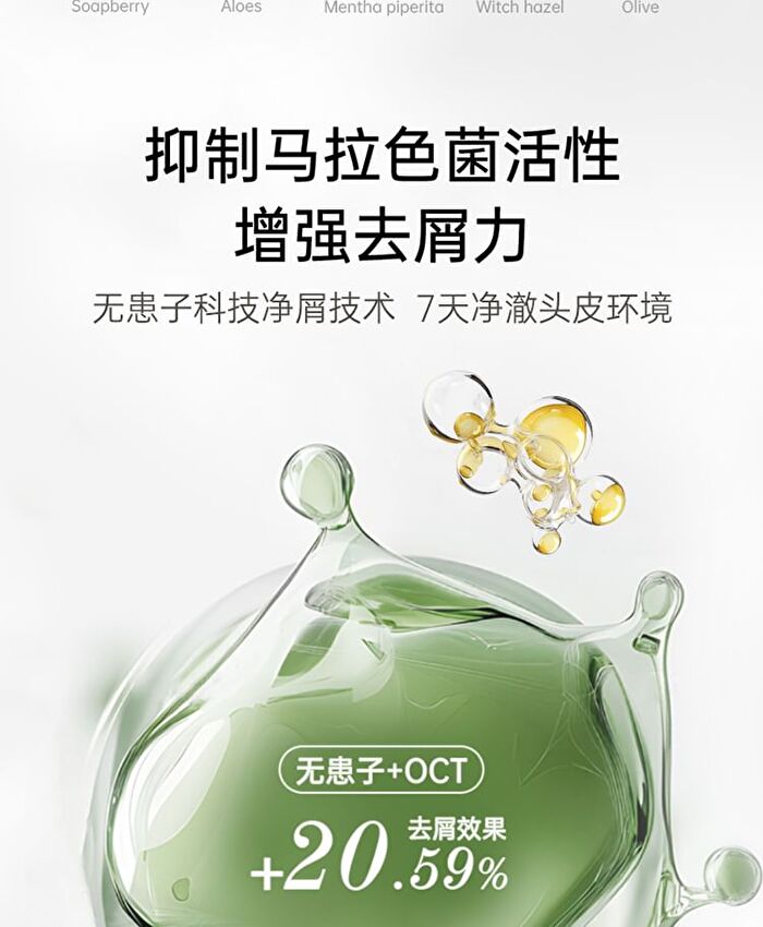 Sapindus Oil-Control Refreshing Shampoo - 400ml